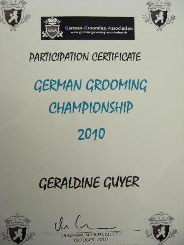 German Grooming Championship 2010